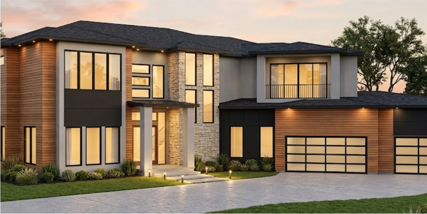 Tuscany Estates The Chronos &mdash; front elevation