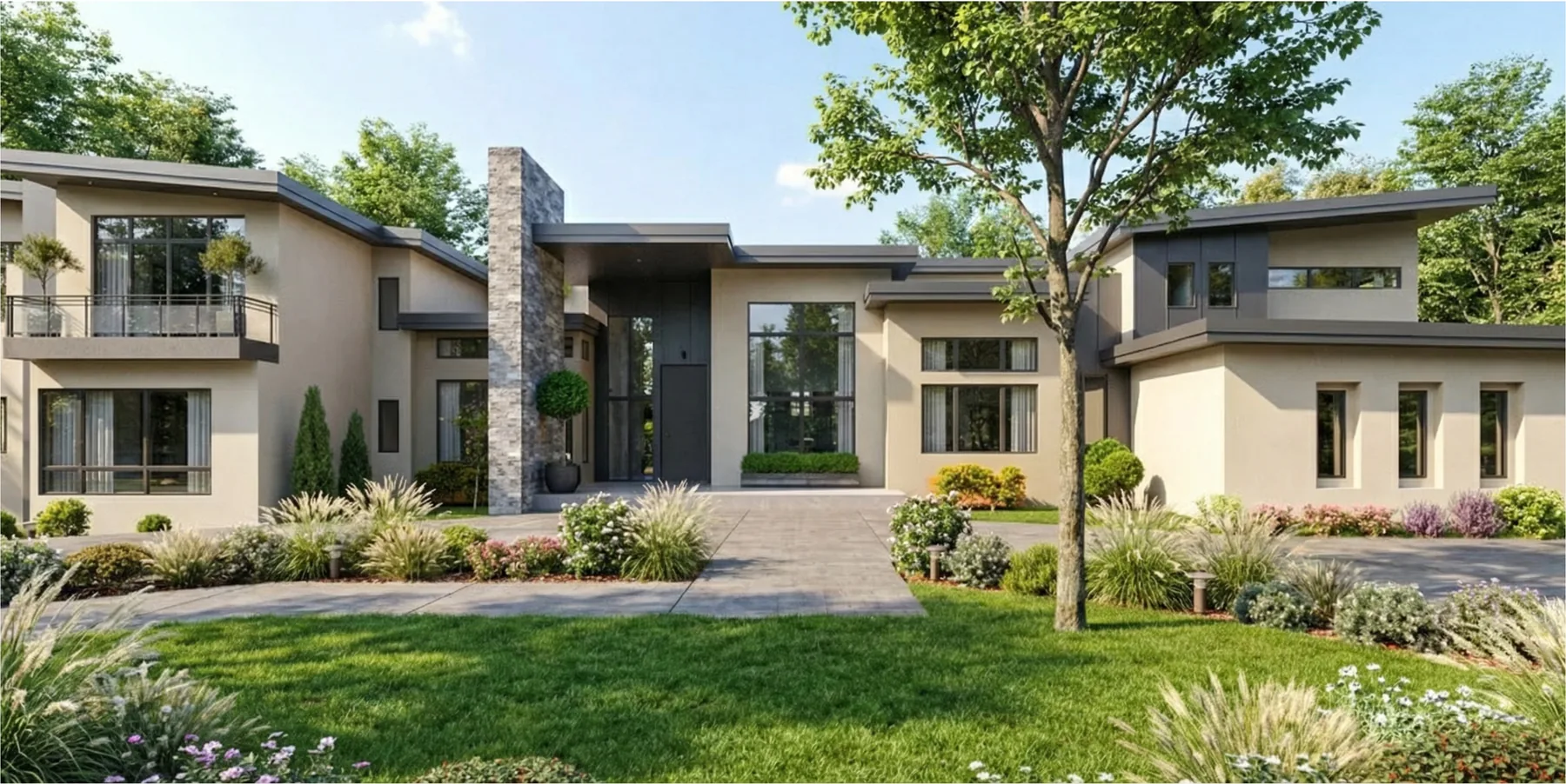 Tuscany Estates The Zenith &mdash; front elevation